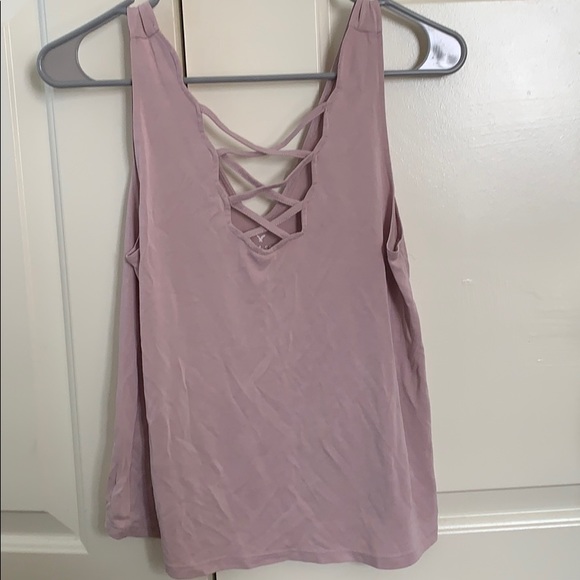 American Eagle Pink Tank Top - Picture 1 of 3